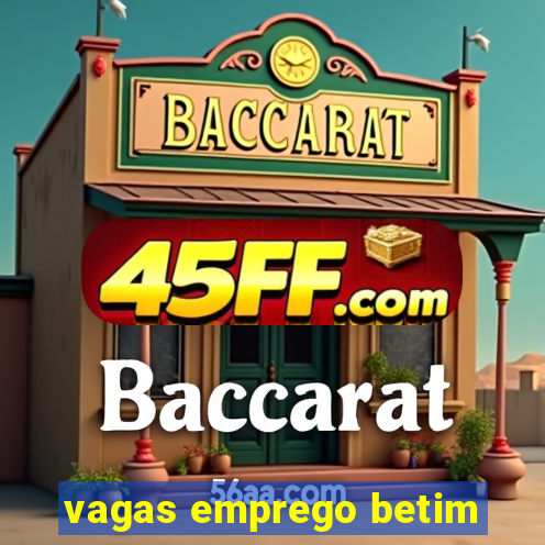 vagas emprego betim